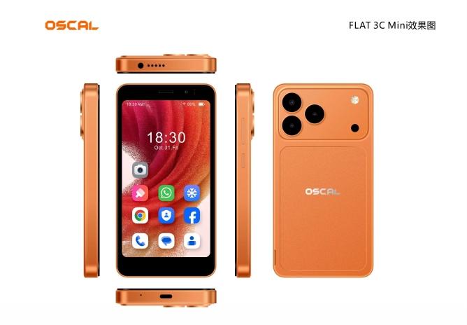 OSCAL FLAT 3C mini NEW 3+32