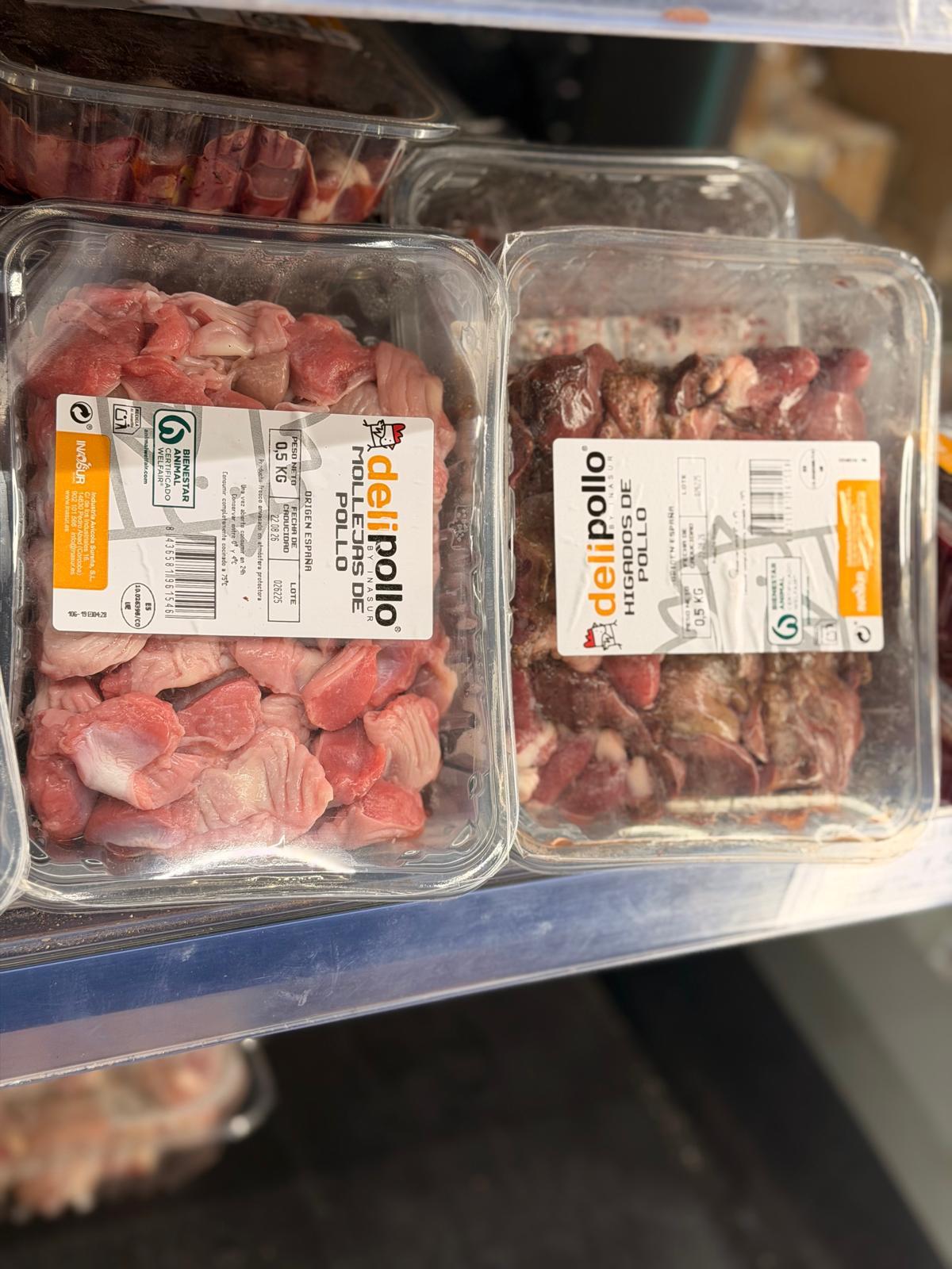 Delipollo Mollejas de Pollo 500g