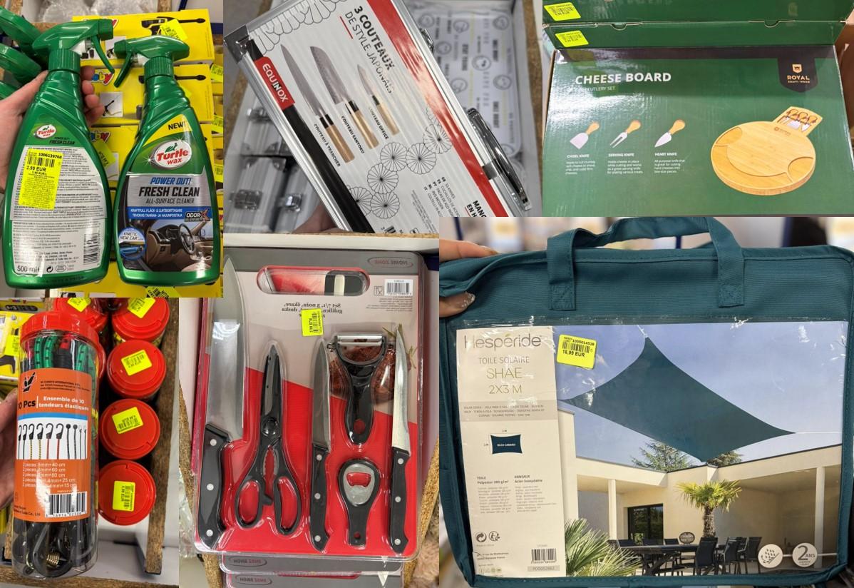 BAZAR MIXTO / Camión / a partir de 0,15 € por pieza / Grade A / 32 palets