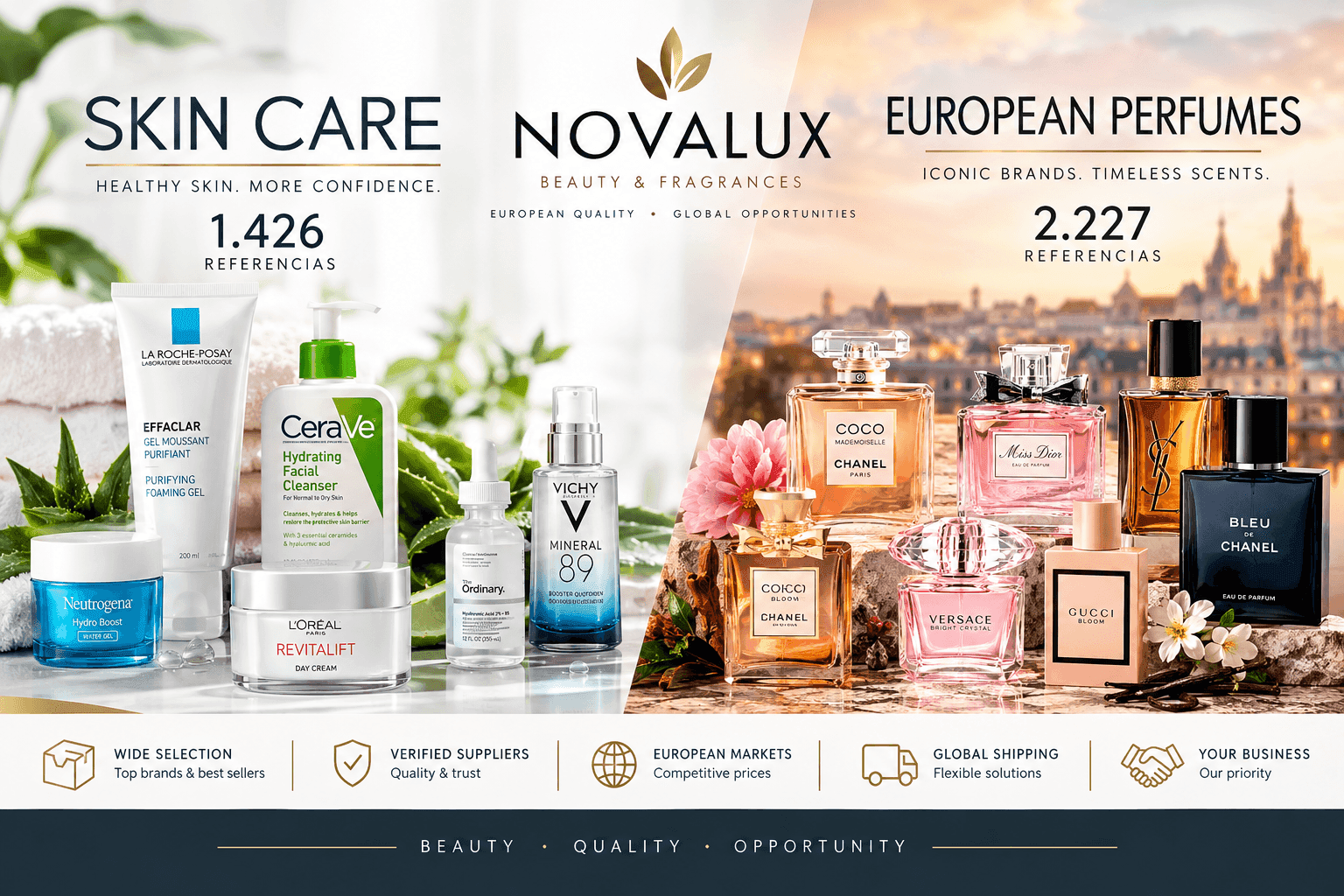 Mixed Skincare Creams