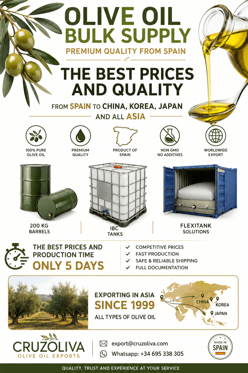 Bulk Olive Oils