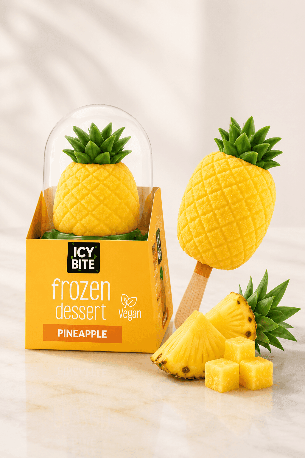 Icy Bite Frozen Dessert Pineapple